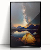 Framed landscape acrylic artwork showcasing a vibrant black and white design, perfect for modern home decor. Ideal for enhancing living spaces with elegance.