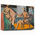 Abstract Atelier Scene - Modern Art Print for Minimalist Contemporary Decor
