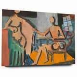 Abstract Atelier Scene - Modern Art Print for Minimalist Contemporary Decor