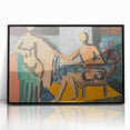 Abstract Atelier Scene - Modern Art Print for Minimalist Contemporary Decor