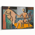 Abstract Atelier Scene - Modern Art Print for Minimalist Contemporary Decor
