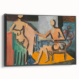 Abstract Atelier Scene - Modern Art Print for Minimalist Contemporary Decor