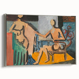 Abstract Atelier Scene - Modern Art Print for Minimalist Contemporary Decor