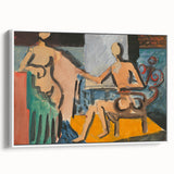 Abstract Atelier Scene - Modern Art Print for Minimalist Contemporary Decor