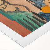 Abstract Atelier Scene - Modern Art Print for Minimalist Contemporary Decor