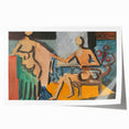Abstract Atelier Scene - Modern Art Print for Minimalist Contemporary Decor