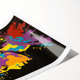 Bold Pop Art Wall Art – Modern Colorful Canvas Print