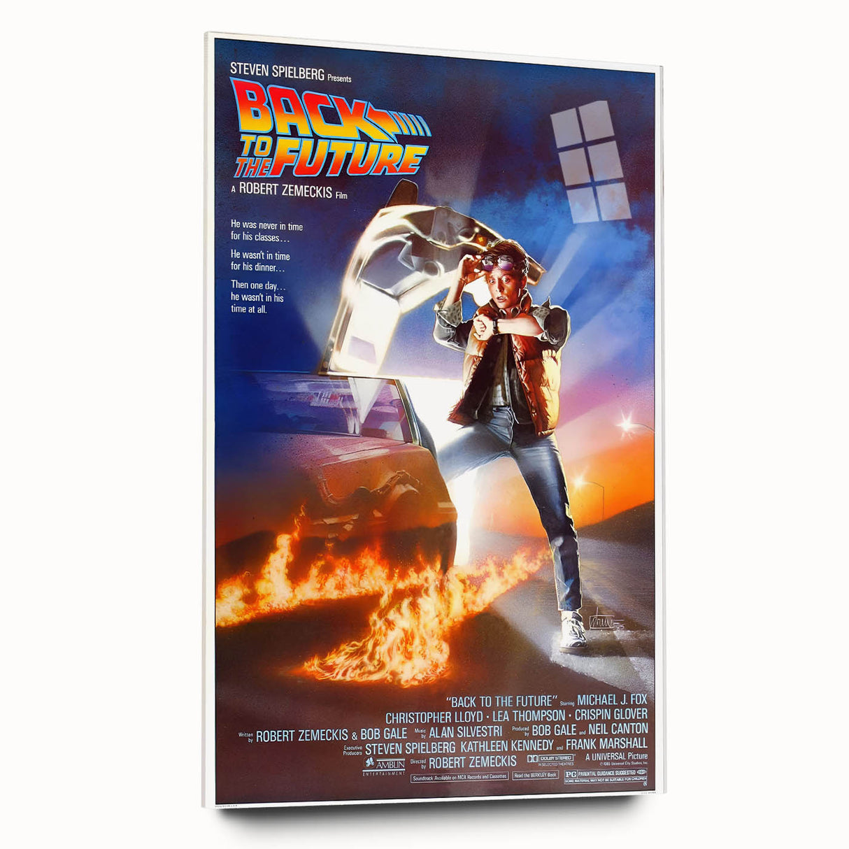 Retro Wall Art – Back to the Future Vintage Poster