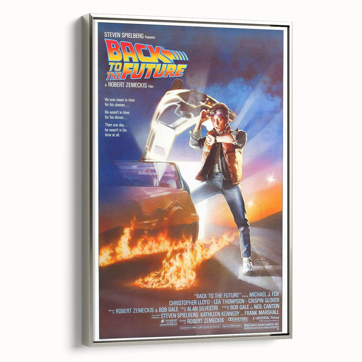 Retro Wall Art – Back to the Future Vintage Poster
