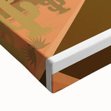 Arizona Retro Travel Poster | Grand Canyon Desert Road Print