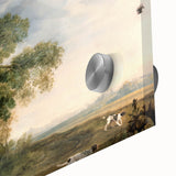 Realism Art Print – Two Gentlemen Shooting by George Stubbs | Classic Hunting Scene