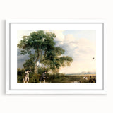 Realism Art Print – Two Gentlemen Shooting by George Stubbs | Classic Hunting Scene