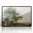 Realism Art Print – Two Gentlemen Shooting by George Stubbs | Classic Hunting Scene