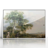 Realism Art Print – Two Gentlemen Shooting by George Stubbs | Classic Hunting Scene