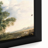 Realism Art Print – Two Gentlemen Shooting by George Stubbs | Classic Hunting Scene