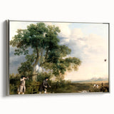 Realism Art Print – Two Gentlemen Shooting by George Stubbs | Classic Hunting Scene