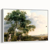 Realism Art Print – Two Gentlemen Shooting by George Stubbs | Classic Hunting Scene
