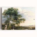 Realism Art Print – Two Gentlemen Shooting by George Stubbs | Classic Hunting Scene