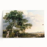 Realism Art Print – Two Gentlemen Shooting by George Stubbs | Classic Hunting Scene