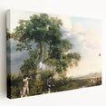 Realism Art Print – Two Gentlemen Shooting by George Stubbs | Classic Hunting Scene