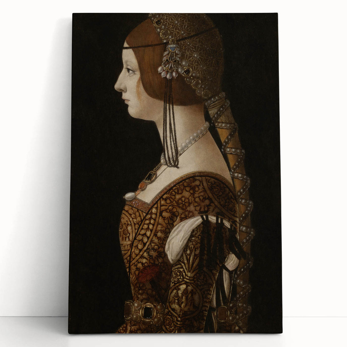 Bianca Maria Sforza Renaissance Art Print – Classic Elegance