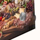 Gourmet Charcuterie Spread - Kitchen Wall Art for Food Lovers