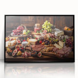 Gourmet Charcuterie Spread - Kitchen Wall Art for Food Lovers