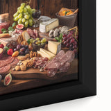 Gourmet Charcuterie Spread - Kitchen Wall Art for Food Lovers