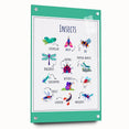Insects Kids Educational Wall Art – Learning Poster