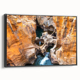 Black and white framed canvas featuring a vintage landscape of an African scenery, ideal for bedroom wall decor.