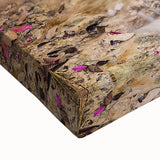 Large black and white landscape art painting of a Laos scenery on stretched canvas, ideal for bedroom wall decor.