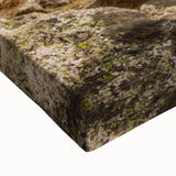 Large art of a black and white Nepalese landscape on stretched canvas, ideal for bedroom wall decor.