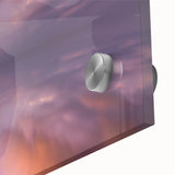 Large abstract wall art featuring a mid-century modernist style scene of Sri Lanka in muted earth tones.