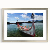 Textured abstract art print of Taiwan scenery in muted earth tones on a framed canvas, ideal for bedroom art.