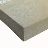 Black and white landscape art of Tasmania on stretched canvas, ideal for bedroom wall decor.