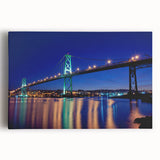 Black and white scenic view of Nova Scotia on large stretched canvas, ideal for kitchen wall art.