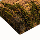 Large art of a black and white Saskatchewan landscape on stretched canvas, ideal for bedroom wall decor.