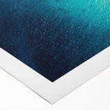 Art deco poster featuring a serene Caribbean landscape in pastel colors on rolled canvas, suitable for dining room décor.