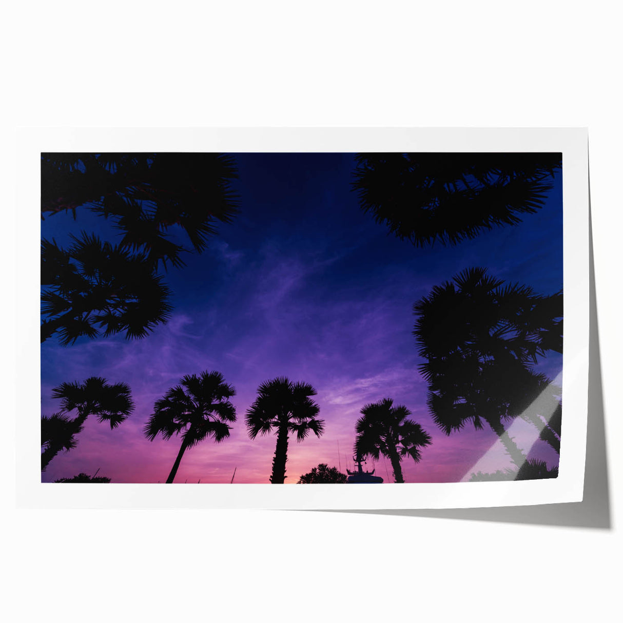 Caribbean coastal scene on extra large rolled canvas, featuring vibrant blue and green tones, ideal for art wall dining room.