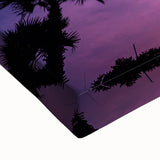 Large art featuring a black and white landscape painting of a Puerto Rican coastline on stretched canvas.