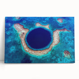 Black and white photograph of Central America scenery on stretched canvas, ideal for kitchen wall art.