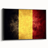 Black and white wall art featuring a vintage landscape of a European city on framed canvas, ideal for bedroom decor.