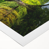 Art deco poster of a Bulgarian landscape in muted earth tones on rolled canvas, suitable for dining room decor.