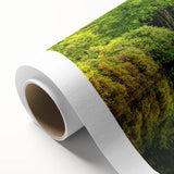 Art Deco poster of a European scenery in Bulgaria on rolled canvas, suitable as nursery wall art or for dining room ambiance.