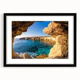 Extra large abstract art print of a vibrant, colorful European landscape on a textured canvas, ideal for living room decor.