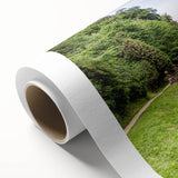 Art Deco style poster of Bath, England with muted pastel colors on rolled canvas, suitable as nursery wall art.