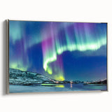 Landscape art painting of a Finnish scenery in muted earth tones on a framed canvas, ideal for living room decor.