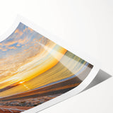 Extra large wall art featuring line art flowers in muted tones on rolled print, suitable for large living room decor.