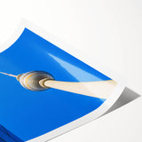 Extra large wall art featuring line art flowers in muted tones on a rolled print, ideal for large living room decor.