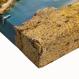 Large art of Athens landscape in black and white on stretched canvas, ideal for bedroom wall decor.